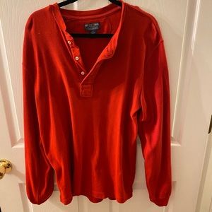 Polo Jeans Company Vintage Henley Long Sleeve